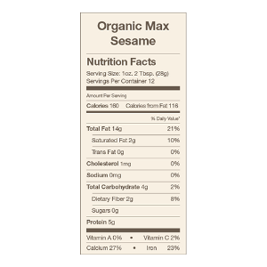 Picture of Max Sesame Tahini